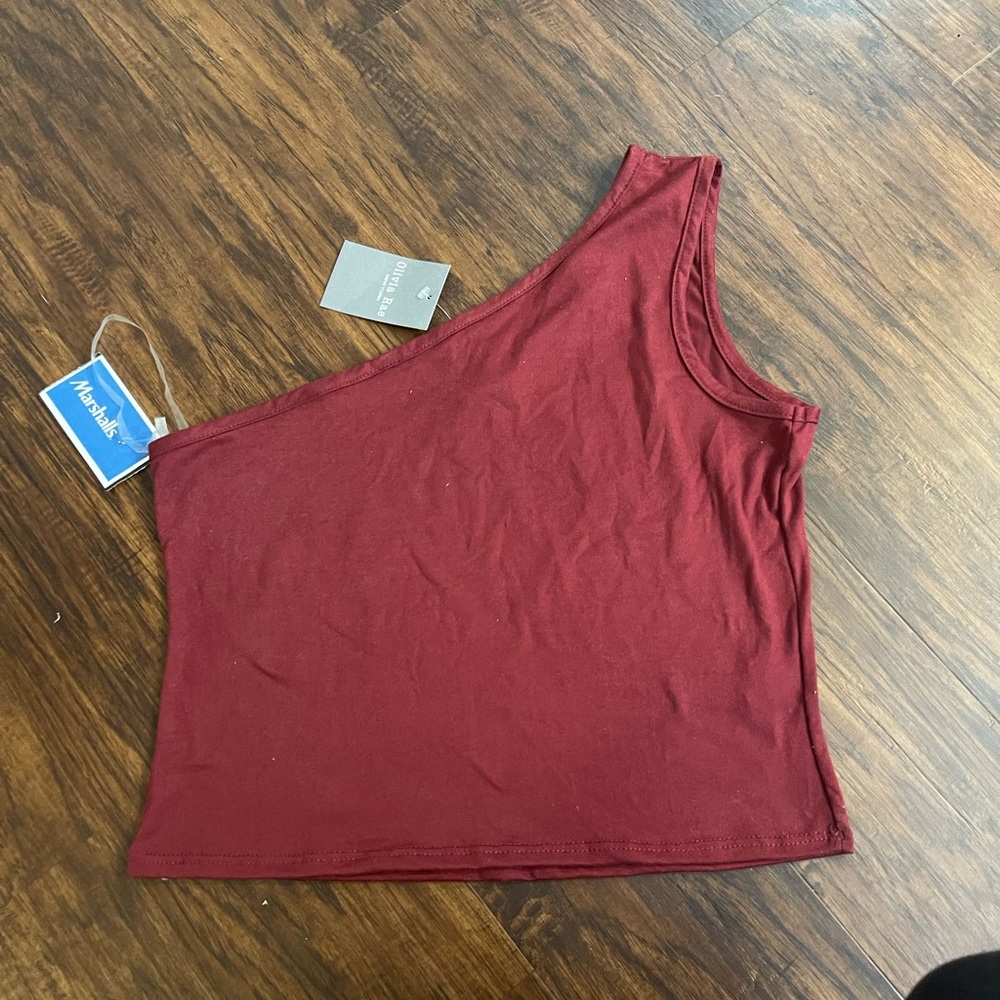 Olivia Rae One Shoulder Crop